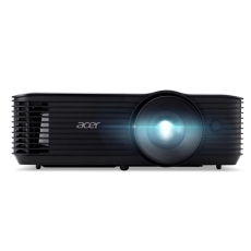 Acer Projector X129H, DLP, XGA (1024x768), 4800 ANSI Lumens, 20000:1, 3D, HDMI, VGA, RCA, Audio in, DC Out (5V/2A, USB-A), Speaker 3W, Bluelight Shield, LumiSense, 2.8kg, Black