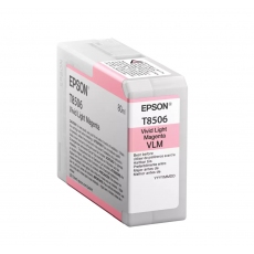 Epson Singlepack Vivid Light Magenta T85060N UltraChrome HD ink 80ml