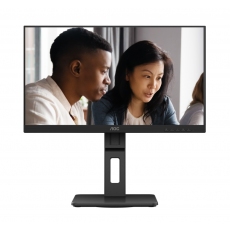 AOC 22E2UMF, 21.5" VA WLED, 1920x1080@75Hz, 4ms GtG, 250cd m/2, 3000:1, 20M:1 DCR, Adaptive Sync, FlickerFree, Low Blue Light, 2Wx2, Tilt, Height Adjust, Pivot, Swivel, D-SUB, HDMI, DP, USB hub