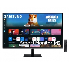 Samsung 27DM500 27" VA LED, SMART 1920x1080  2xUSB 2.0, 2xHDMI 1.4, Wi-Fi 5, Bluetooth , Speakers, Black