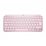 Безжична клавиатура Logitech MX Keys Mini, Bluetooth, USB-C, Розова