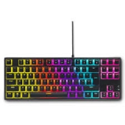 Геймърска механична клавиатура Spartan Gear Lochos 2 RGB TKL, Черна