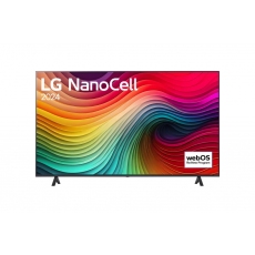 LG 65NANO81T3A, 65" 4K HDR Smart Nano Cell TV, 3840x2160, DVB-T2/C/S2, AI Alpha 5 Gen7, HDR 10 PRO, webOS 24, ThinQ AI, WiFi, Clear Voice, AI Upscaling, Bluetooth, Hdmi, CI, LAN, AirPlay2, SPDIF, 2 Pole stand, Silver