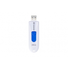 Transcend 256GB, USB3.1, Pen Drive, Capless, White