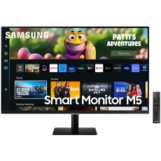 Monitor LED Samsung LS32DM500EUXDU SMART M50D, 32" FHD FLAT 16:9 (1920x1080) VA 60Hz, 250 cd/m2, 3000:1, HDR10, 4ms, 178/178, 2xHDMI, Remote Control, Speakers 5Wx2, Tilt/HeightAdj (120mm), 2Y