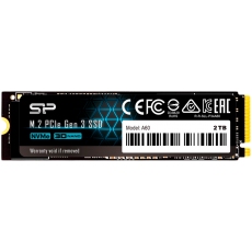 Silicon Power Ace - A60 2TB SSD PCIe Gen 3x4 PCIe Gen3 x 4 & NVMe 1.3, SLC Cache, HMB - Max 2200/1600 MB/s, EAN: 4713436129899