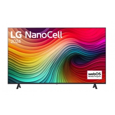 LG 50NANO81T3A, 50" 4K HDR Smart Nano Cell TV, 3840x2160, DVB-T2/C/S2, AI Alpha 5 Gen7, HDR 10 PRO, webOS 24, ThinQ AI, WiFi, Clear Voice, AI Upscaling, Bluetooth, Hdmi, CI, LAN, AirPlay2, SPDIF, 2 Pole stand, Titan