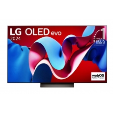 LG OLED55C41LA, 55" UHD OLED evo, 4K (3840 x 2160), DVB-C/T2/S2, Full Cinema Screnn, Alpha 9 AI 4K Gen7, 144Hz, ThinQ AI, HDR10, VRR, NVIDIA G-SYNC, AMD FreeSync, Dolby Vision, Dolby Atmos, Wi-Fi, Bluetooth, HDMI, USB, Airplay 2, Multi View, Meteor Titan