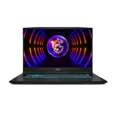 MSI Katana 17 B13VGK, RTX 4070 8GB GDDR6 w/MUX, i7-13700H (14C/20T, up to 5GHz) , 17.3" FHD (1920x1080) 144Hz, 16GB DDR5 (8GBx2) , 1TB NVMe PCIe SSD Gen, 1x M.2 slot free, 4-Zone RGB Gaming Keyboard, Black, 2Y, NO OS