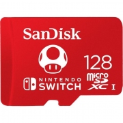 Карта памет SanDisk for Nintendo Switch, microSDXC UHS-I, 128GB, До 100MB/s