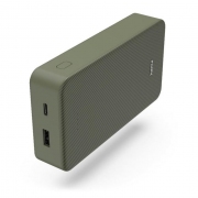 HAMA Външна батерия &quot;Colour 20&quot;, 20000 mAh, 2 изхода: USB-C, USB-A, зелена