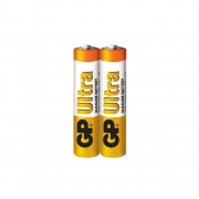 Алкална батерия GP ULTRA LR03, AAA, 2 бр. в опаковка / shrink, 1.5V, 24AU