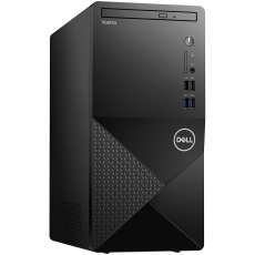 Dell Vostro Desktop 3910, Intel Core i5-12400 (6C, 18MB Cache, 2.5GHz to 4.4GHz), 8GB (1x8GB) DDR4 3200MHz, 256GB SSD, DVD Drive, Intel UHD Graphics 730, Wi-Fi 6 + BT, Ubuntu, 3Y Basic Onsite