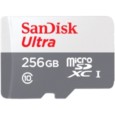 SanDisk Ultra microSDXC 256GB 100MB/s Class 10 UHS-I, EAN: 619659196516