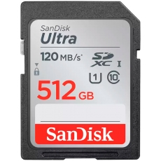 SanDisk Ultra 512GB SDXC Memory Card 150MB/s, EAN: 619659200145