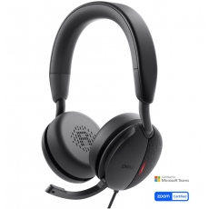 Dell Pro Wired ANC Headset WH5024 + Dell Pro Wired / Wireless Headset Ear Cushions - HE524