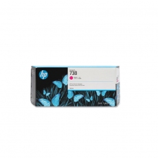 HP 738 300-ml Magenta DesignJet Ink Cartridge