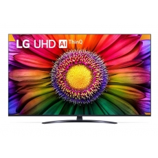 LG 55UR81003LJ, 55" 4K UltraHD TV 4K (3840 x 2160), DVB-T2/C/S2, webOS 23 Smart TV, ThinQ AI, A5 AI 4K Gen6, WiFi, HDR10 pro, HLG, ALLM/HGiG, 4K Upscaling, AI Sound, Voice Controll, HDMI eARC,Quick Card, CI, LAN, USB, BT, Cresce