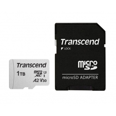 Transcend 1TB microSD w/ adapter UHS-I U3 A2