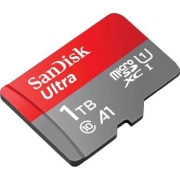 SanDisk Ultra microSDXC 1TB + SD Adapter 150MB/s  A1 Class 10 UHS-I, EAN: 619659200589