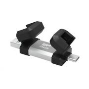 USB памет Silicon Power Mobile C51 USB 64GB Type-A и USB Type-C (USB 3.2 Gen 1)