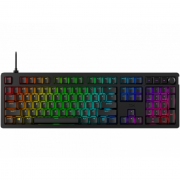 Геймърскa клавиатура HyperX Alloy Rise - Ultra-customizable, Hot-Swappable, Linear Switch, Ful-Size