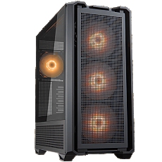 COUGAR Case MX600 RGB, Full Tower, Mini ITX/Micro ATX / ATX / CEB / E-ATX, Type-C, USB 3.0 x 2, USB 2.0 x 1,4 Pole Headset Audio Jack, RGB Button, 120mm ARGB fan, Tempered glass, 235 x 515 x 478 (mm)