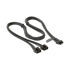 Seasonic модулен кабел Modding Cable 600W Black - PCIe 5.0 12VHPWR - SS-2X8P-12VHPWR-600-BK