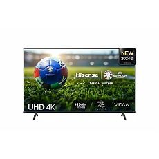 Hisense 43" A6N, 4K Ultra HD 3840x2160, DLED, DFA, Precision Colour, HDR 10+, HLG, Dolby Vision, DTS Virtual X, Smart TV, WiFi, BT, AnyView Cast, Gaming Mode, 1xHDMI2 eArc, 2xHDMI, 2xUSB, LAN, CI+, DVB-T2/C/S2, Black