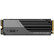 Silicon Power XS70 4TB SSD PCIe Gen 4x4 PCIe Gen4x4 & NVMe 1.4, DRAM Cache, 3DNAND, Heatsink (10.8mm), PS5 Comp. 7300/6800MB/s, EAN: 4713436146346