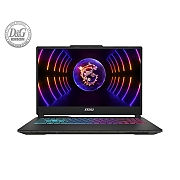 MSI Cyborg 15 A13VF, i7-13620H (10C/16T, 24 MB, up to 4.90 GHz), 15.6" FHD (1920x1080), 144Hz, IPS-Level, RTX 4060 8GB GDDR6 (Up to 1470MHz), 32GB DDR5 (16GBx2), 1TB NVMe SSD Gen4x4, Blue Backlit Gaming KBD, Win 11Pro, Black, 1.98 kg