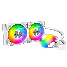 Montech водно охлаждане Hyper Flow ARGB 240, CPU Liquid Cooler, White