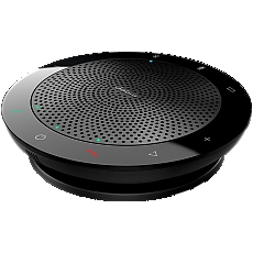 JABRA SPEAK 510 MS Speakerphone for UC & BT, USB Conference solution, 360-degree-microphone, Plug&Play, mute and volume button, Wideband, Bluetooth (up to 100 meters), Microsoft optimized Version B: incl. Smart Button activated via JABRA Direct