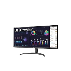 LG 34WQ500-B, 34" UltraWide AG, IPS Panel, 5ms, 1ms MBR, 1000:1, 400 cd/m2, 21:9, 2560x1080, 100 Hz, HDR 10, sRGB over 99% , AMD FreeSync, 100Hz, HDMI, Tilt, Height Adjustable, Reader Mode, Headphone Out, Black