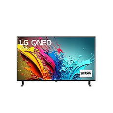 LG 55QNED85T3C, 55" 4K QNED HDR Smart TV, 100Hz, 3840x2160, DVB-T2/C/S2, a8 AI Processor 4K, HDR 10 PRO, webOS 24 ThinQ, FreeSync Compatible, VRR, Multi View, 4K Upscaling, WiFi 5, Voice Control, Bluetooth 5.1, AirPlay 2, LAN, CI, HDMI, SPDIF, 2 pole