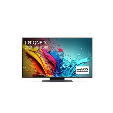 LG 55QNED87T3B, 55" 4K QNED HDR Smart TV, 100Hz, 3840x2160, DVB-T2/C/S2, a8 AI Processor 4K, HDR 10 PRO, webOS 24 ThinQ, FreeSync Compatible, VRR, Multi View, 4K Upscaling, WiFi 5, Voice Controll, Bluetooth 5.1, AirPlay 2, LAN, CI, HDMI, SPDIF, 2 pole