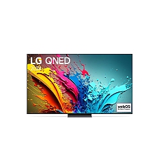 LG 75QNED86T3A, 75" 4K QNED HDR Smart TV, 3840x2160, DVB-T2/C/S2, Alpha 8 AI 4K Gen7, 120Hz, HDR 10 PRO, webOS 24 ThinQ, 4K Upscaling, FreeSync, WiFi 5, Multi View, Bluetooth 5.1, AirPlay 2, LAN, CI, HDMI, SPDIF, Crescent Stand, Silver