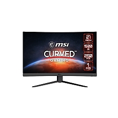 MSI G27C4X,  27", VA, 250Hz, 1ms, Curved, FHD 1920x1080, AMD FreeSync Premium, Night Vision, Anti-Flicker, LBL, 300 nits, 3000:1, 100M:1, 1x Display Port (1.2a), 2x HDMI (2.0b), Headphone out, Tilt, FRAMELESS, VESA