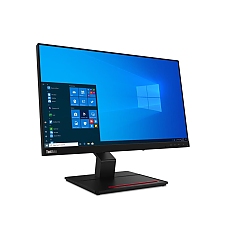 Lenovo ThinkVision T24t-20 23.8" Multi-touch, IPS, 1920x1080, AG, 16:9, 60Hz, 1000:1, 4ms, HDMI, DP, USB-C, Tilt, Height Adjust Stand, 3Y