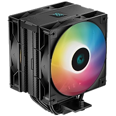 DeepCool AG400 DIGITAL PLUS, CPU Air Cooler, 1x120mm FK120 PWM FDB Fan, Addressable RGB LED, TDP 240W, 4 Heatpipes, Hydro Bearing, LGA1700/1200/1151/1150/1155, AMD AM5/AM4, 3Y, R-AG400-BKADMP-G-1