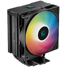 DeepCool AG400 DIGITAL ARGB, CPU Air Cooler, 1x120mm FK120 PWM FDB Fan, Addressable RGB LED, TDP 240W, 4 Heatpipes, Hydro Bearing, LGA1700/1200/1151/1150/1155, AMD AM5/AM4, 3Y, R-AG400-BKADMN-G-1