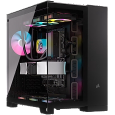 Corsair 6500X Tempered Glass Mid-Tower, Black, EAN: 0840006664697