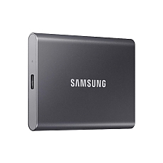 Samsung Portable SSD T7 4TB, USB 3.2 Read 1050 MB/s Write 1000 MB/s, Titan Gray