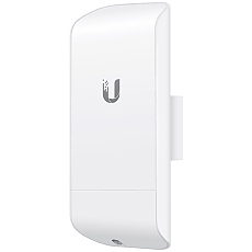 Ubiquiti NanoStation LocoM5, 5 GHz, 150+ Mbps, range 10+ km, 13 dBi, Pole Mounting kit included, Power method - Passive Power over Ethernet,airMAX,EU