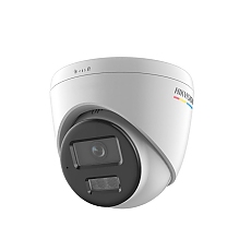 HikVision 2 MP ColorVu Fixed Turret Network Camera with Smart Hybrid Light, 2.8 mm/F1.0, IR LED up to 30m, DWDR, 3D DNR, H.265+, IP67, Built-in microphone, 12Vdc/PoE 6.5W