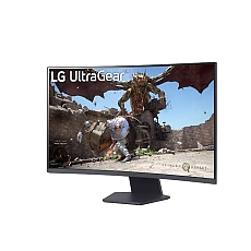 LG 32GS60QC-B, 31.5" UltraGear Curved Gaming VA, AG, 1ms, 180Hz, 3000:1, 300cd/m2, QHD (2560x1440), AMD FreeSync, HDR 10, sRGB 99%, HDMI, DisplayPort, Tilt, Headphone out, Black