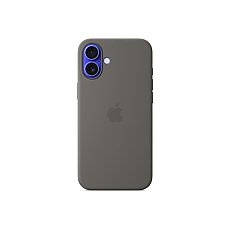 Apple iPhone 16 Plus Silicone Case with MagSafe - Stone Grey