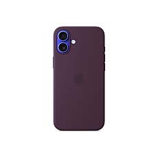 Apple iPhone 16 Plus Silicone Case with MagSafe - Plum