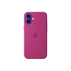 Apple iPhone 16 Plus Silicone Case with MagSafe - Fuchsia (Seasonal)