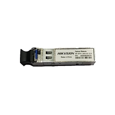 HikVision SFP Module, Single fiber bi-directional LC connector, Supports 1.25G Ethernet, TX1310nm/RX1550nm, 3.3V, Output power - 9~1dBm